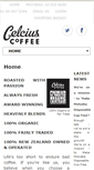 Mobile Screenshot of celciuscoffee.co.nz